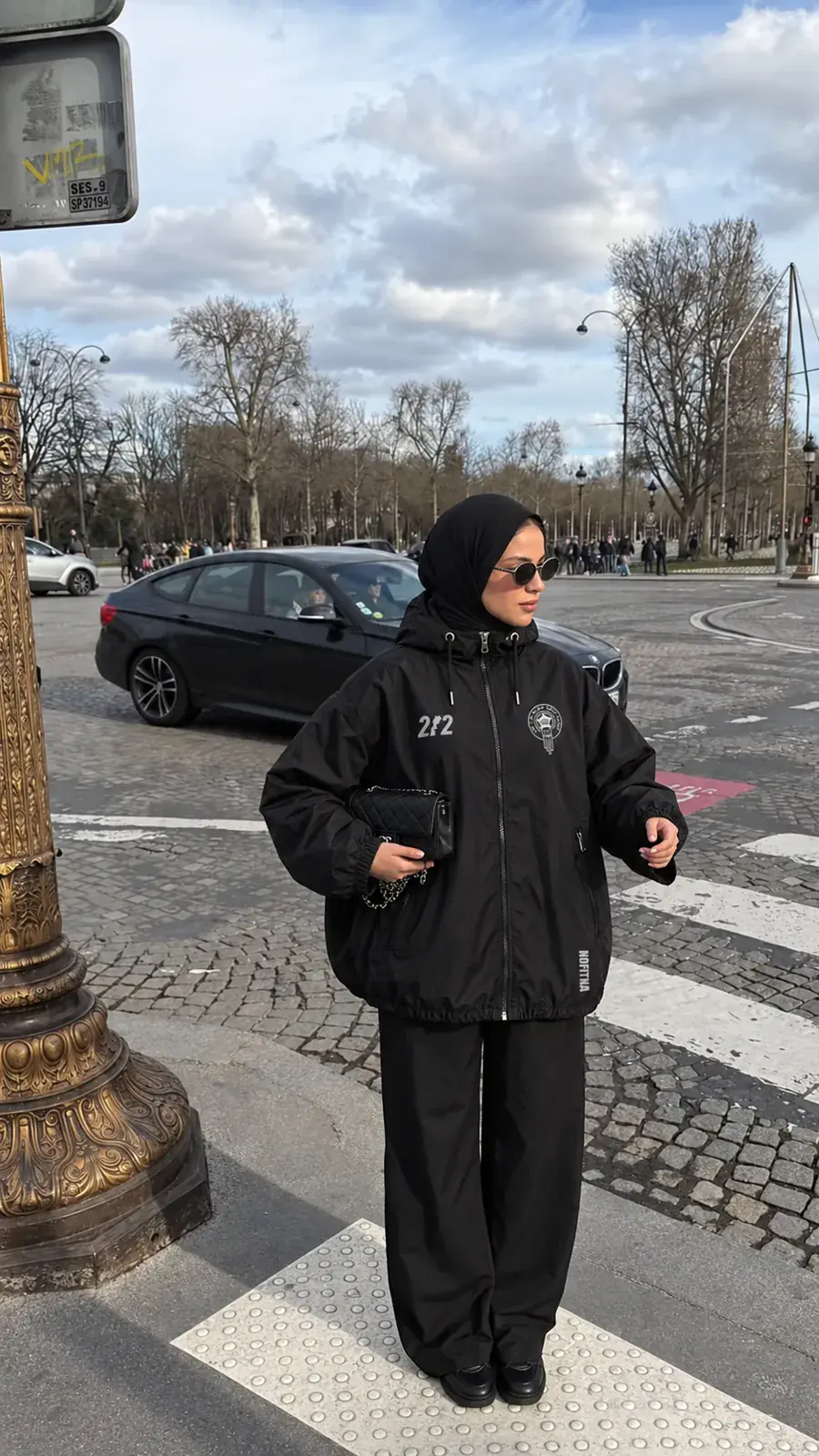Veste NO FITNA 212 Maroc portée : paris