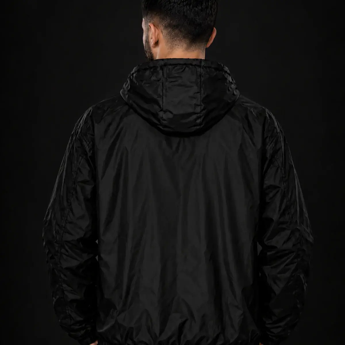 Veste Palestine · Noir, dos sans marquage