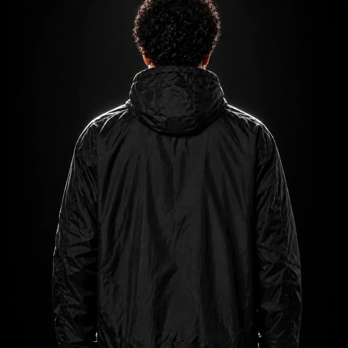 Veste 213 Algérie · Noir, dos sans marquage