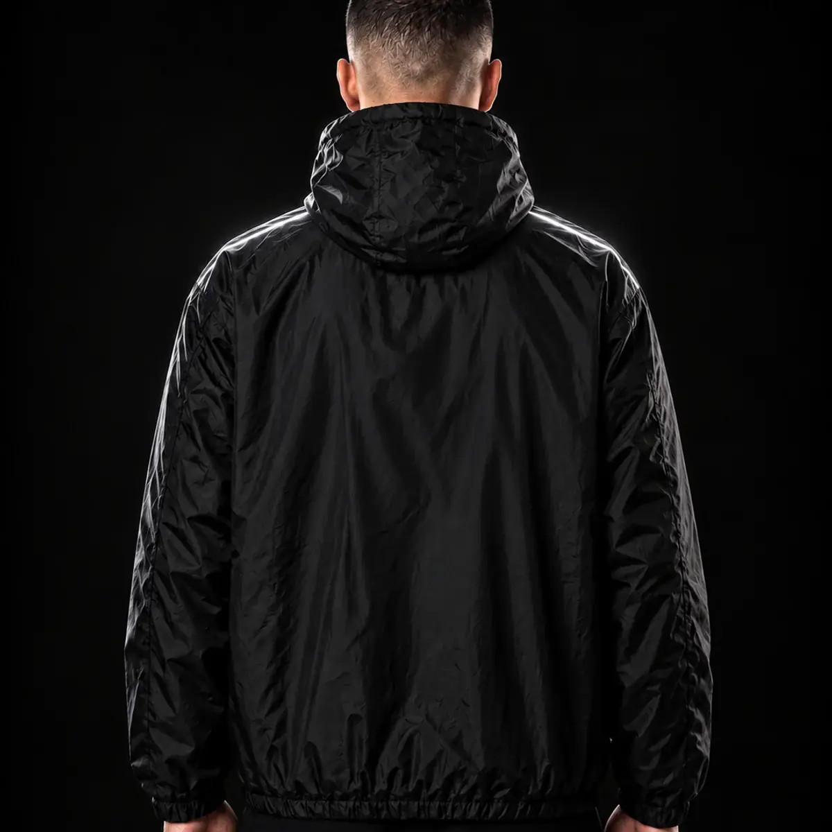 Veste 212 Maroc · Noir, dos sans marquage
